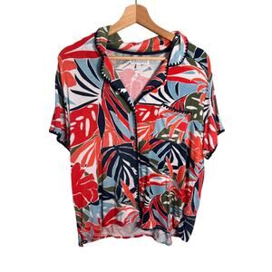 PJ Salvage Tropic Beach Pajama Top Large